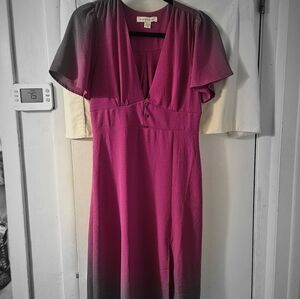 MONTEAU Brand Elegant Pink Women's  Dress